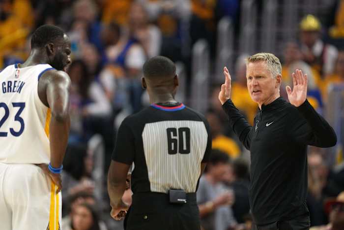 steve kerr draymond green warriors